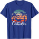 Outsider - Holiday Vacation Outdoor Lover T-Shirt - T-Shirt | Royal