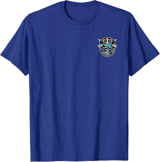 1st Special Forces Group Patch (1st SFG) Shirt - 4th of July T-Shirt - T-Shirt | Royal