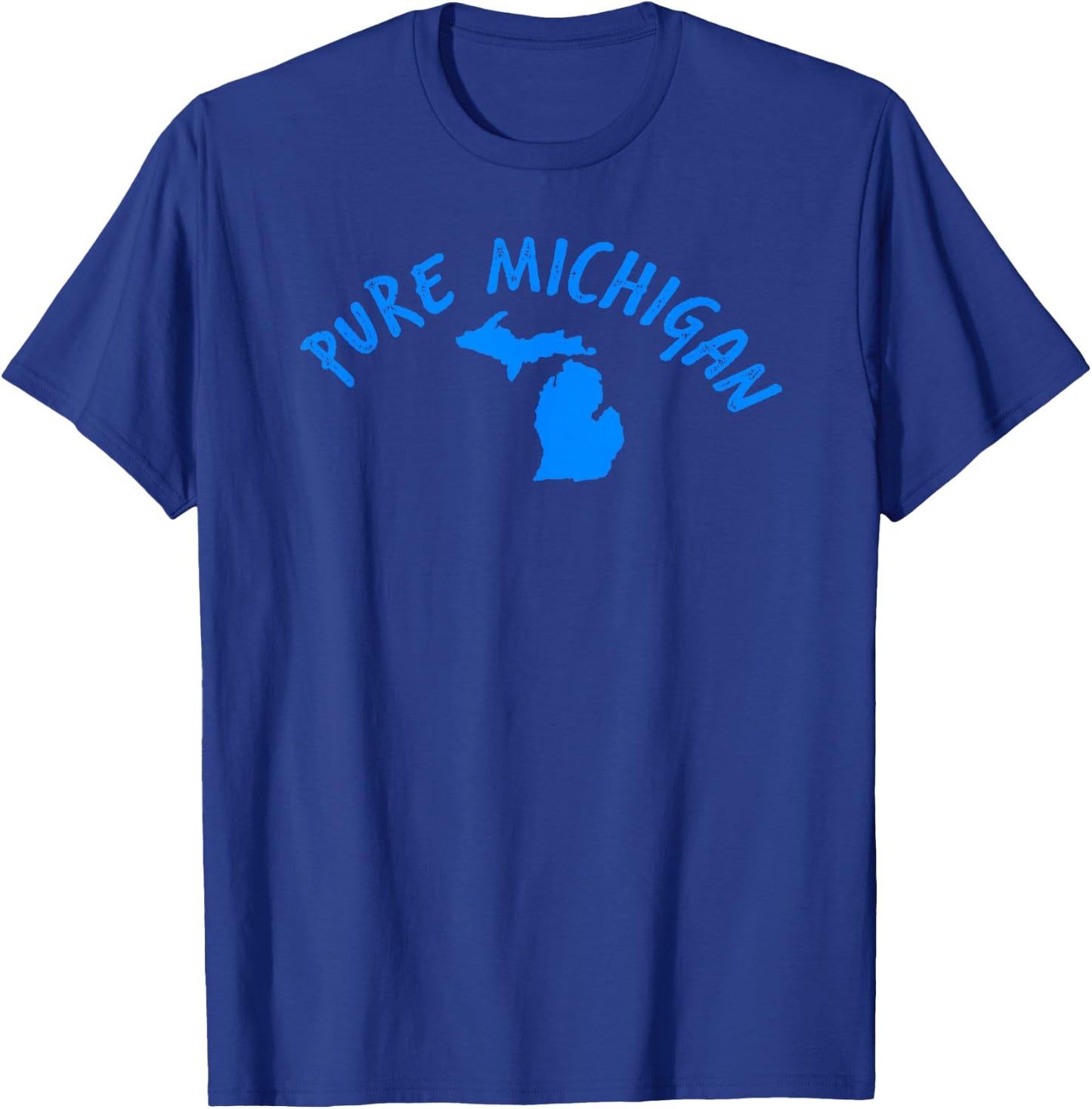 Pure Michigan Fun Water Adventure Vacation Great Gift T-Shirt - T-Shirt | Royal