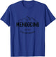 Original Mendocino California Pacific Range Graphic Design T-Shirt - T-Shirt | Royal