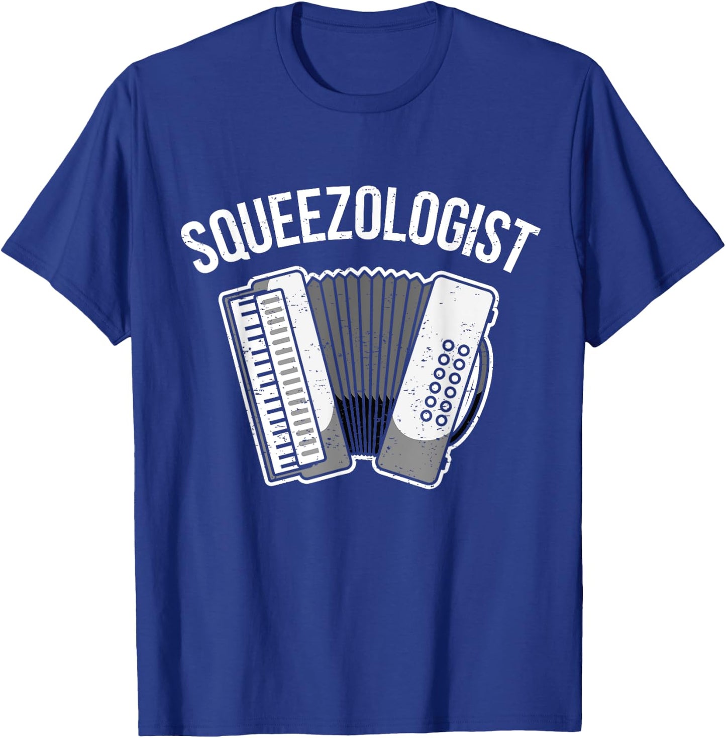 Accordion Player Schiffer Piano Accordion T-Shirt - T-Shirt | Royal