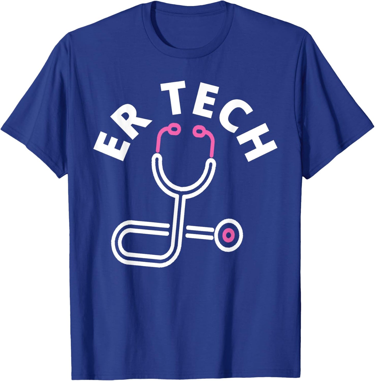 ER Tech Technicians Design - Emergency Room Nursing Staff T-Shirt - T-Shirt | Royal