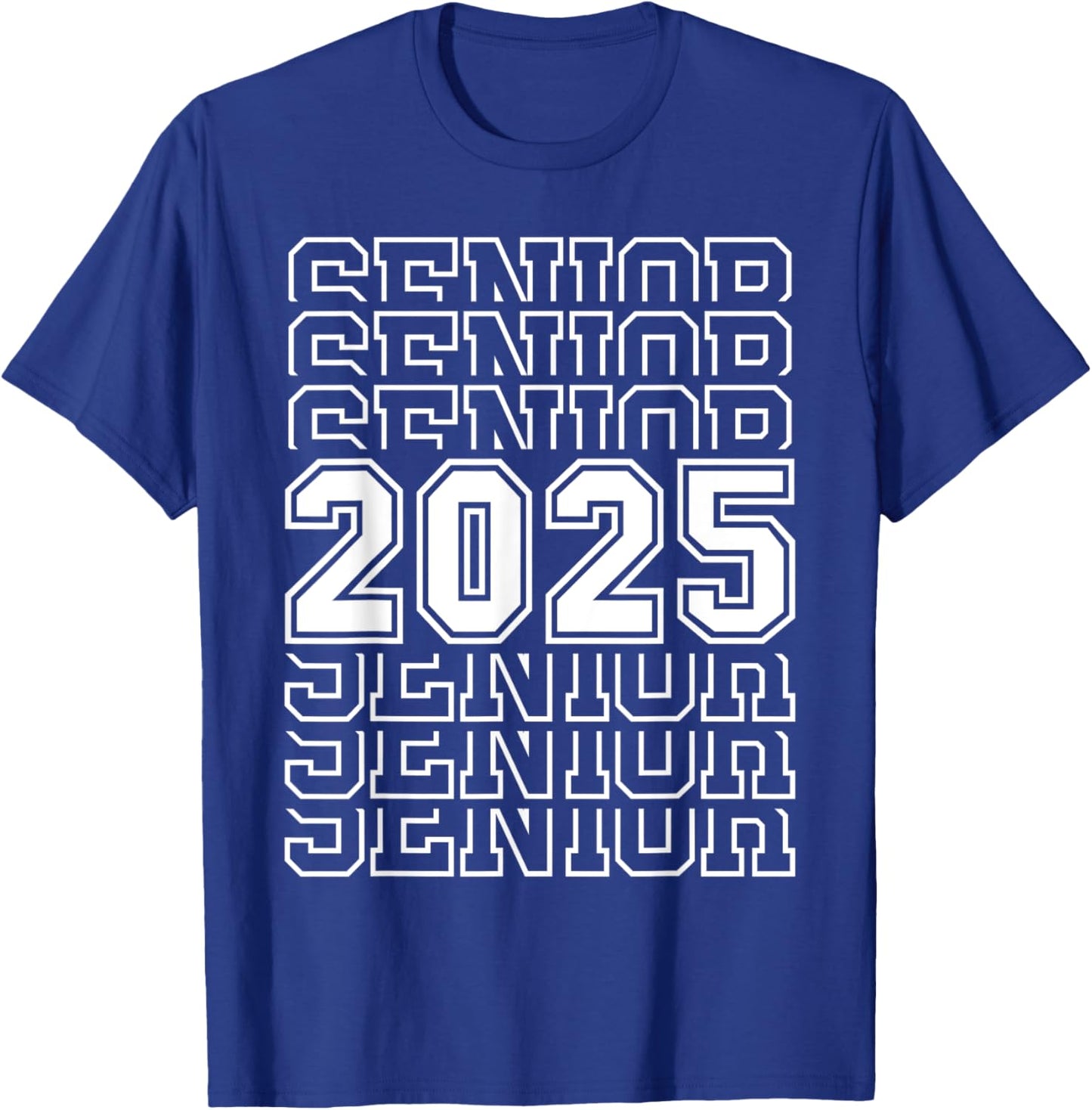Senior 2025 Graduation 2025 Class Senior 2025 Grad T-Shirt - T-Shirt | Royal