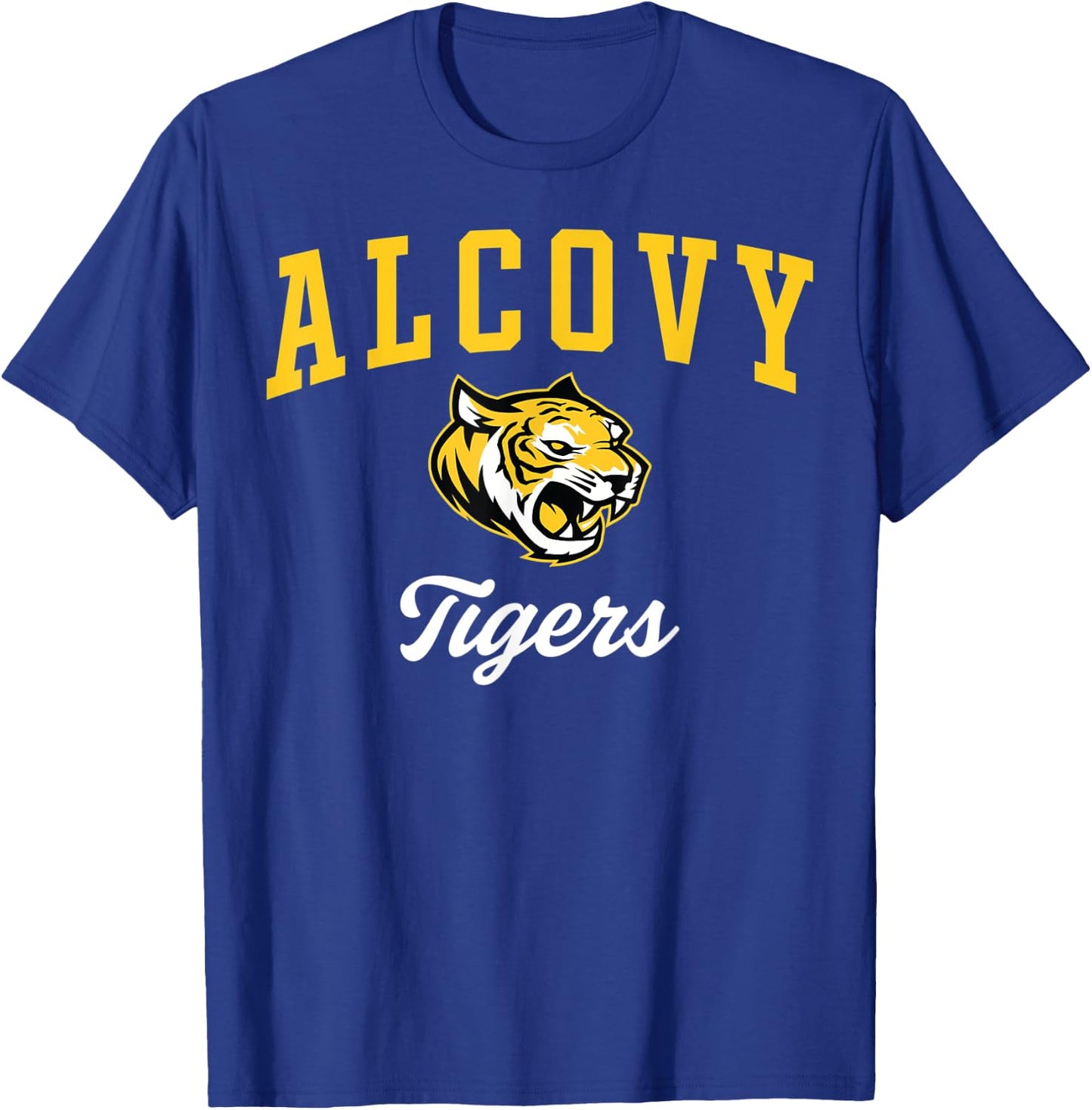 Alcovy High School Tigers T-Shirt - T-Shirt | Royal