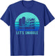 Retro Sardine Funny Lets Snuggle Vintage Fish T-Shirt - T-Shirt | Royal