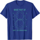 Funny Reining Show Pattern Horse Equestrian Gift Men Women T-Shirt - T-Shirt | Royal