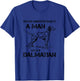 Dalmatian Dog Dad Gift Men T-Shirt - T-Shirt | Royal