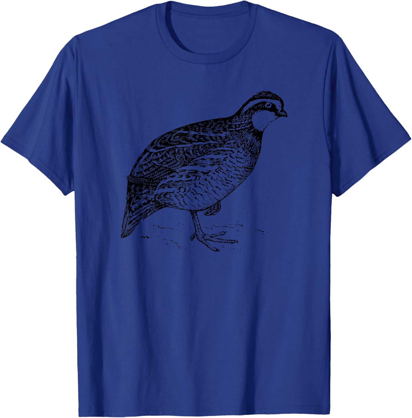 Bobwhite Quail Bird T-Shirt - T-Shirt | Royal