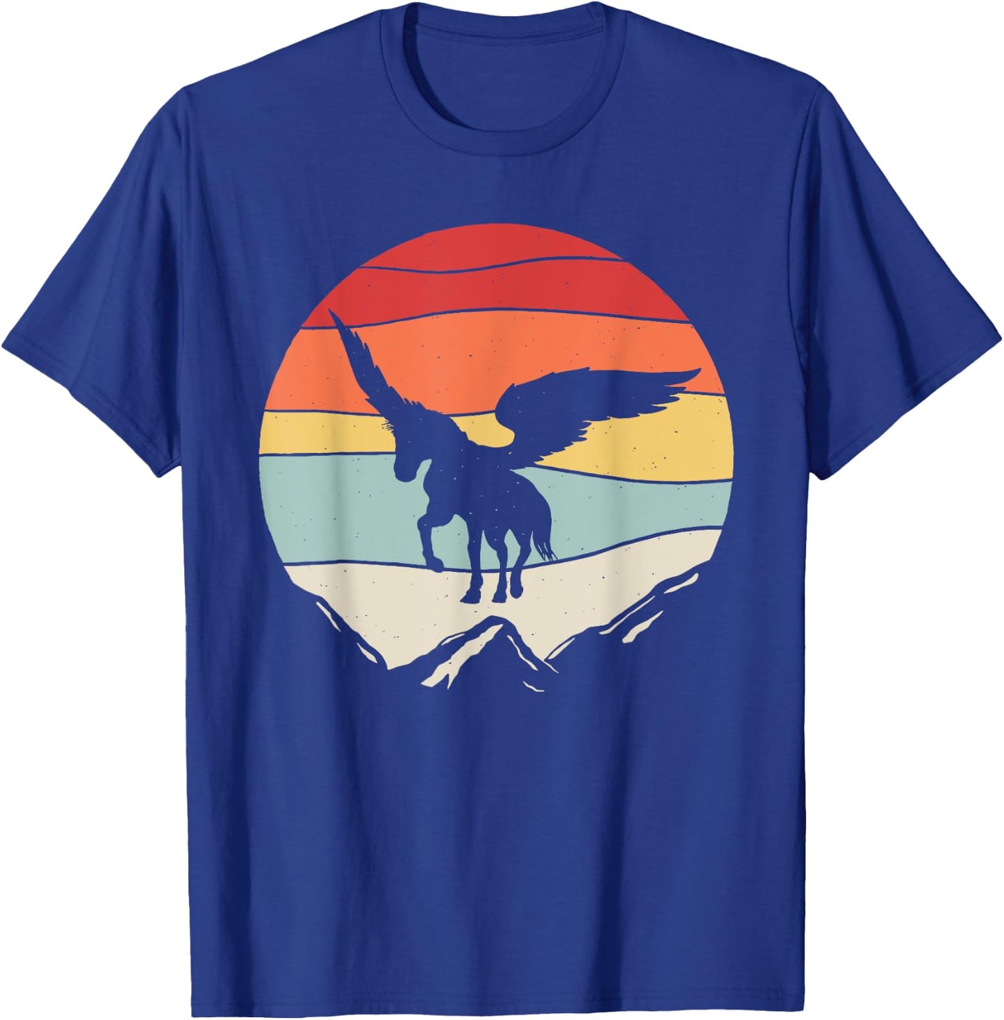 Vintage Retro Pegasus Greek Mythology T-Shirt - T-Shirt | Royal