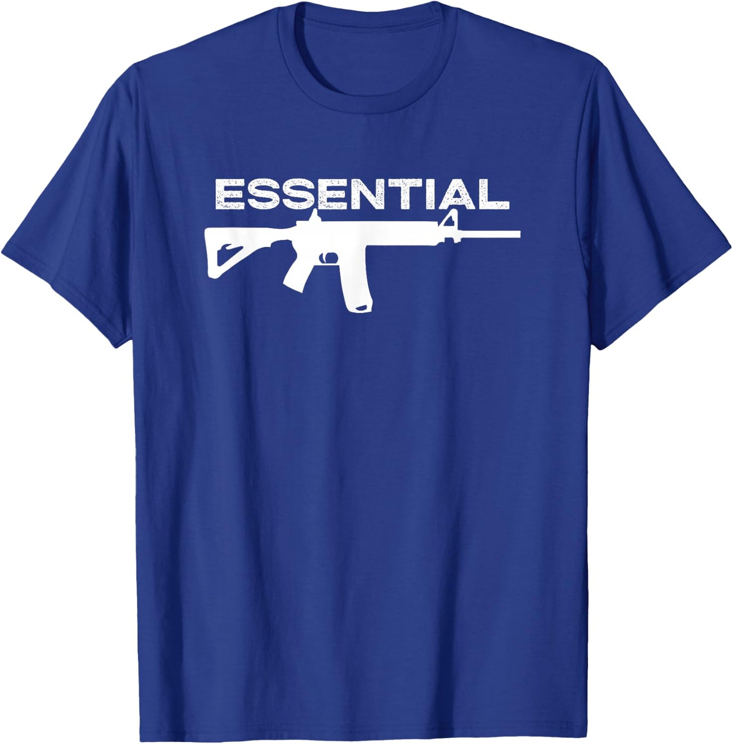 2A 2nd Amendment - Essential AR15 - Pro Gun Gift T-Shirt - T-Shirt | Royal