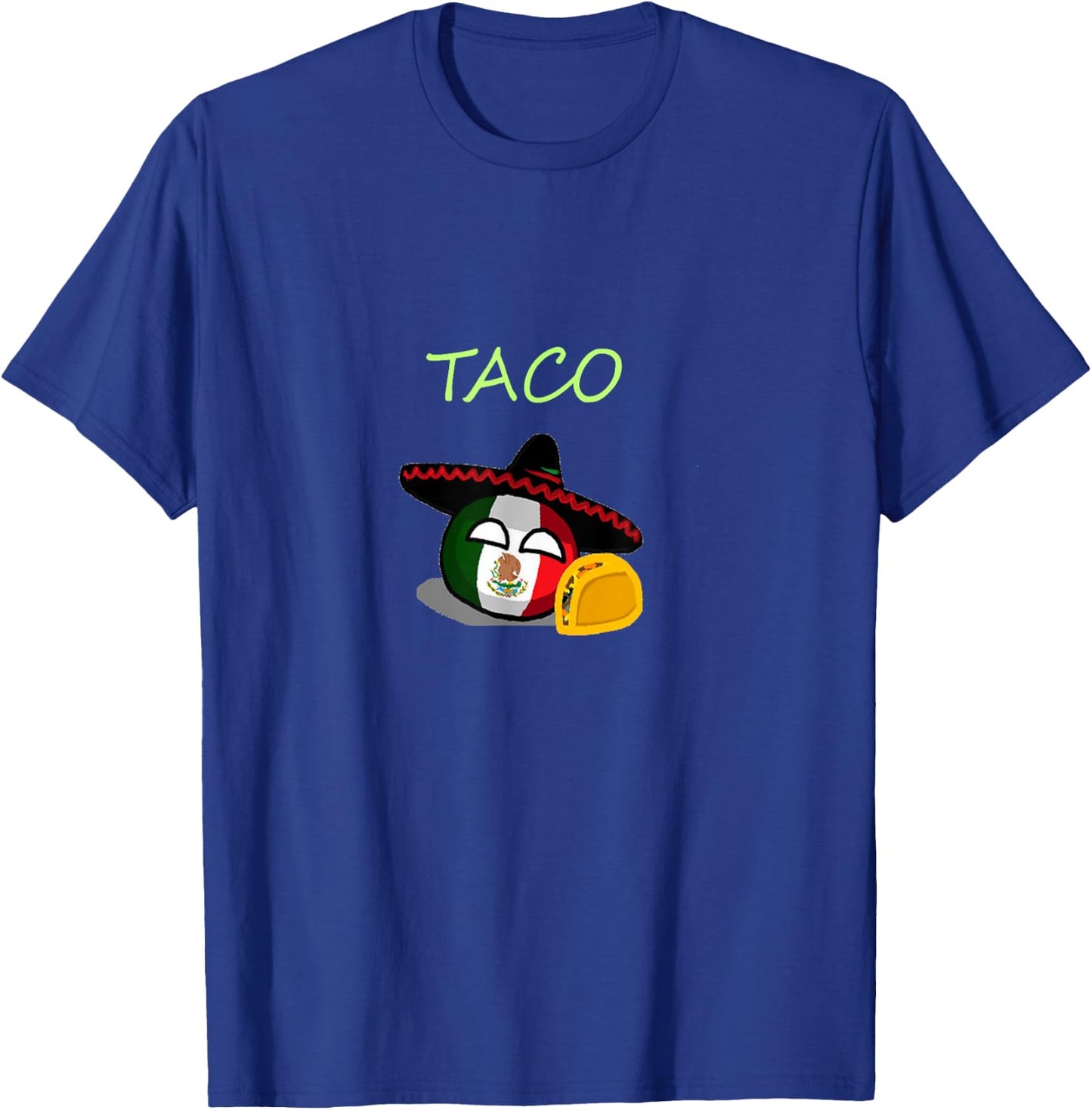 countryballs Mexico T-Shirt - T-Shirt | Royal