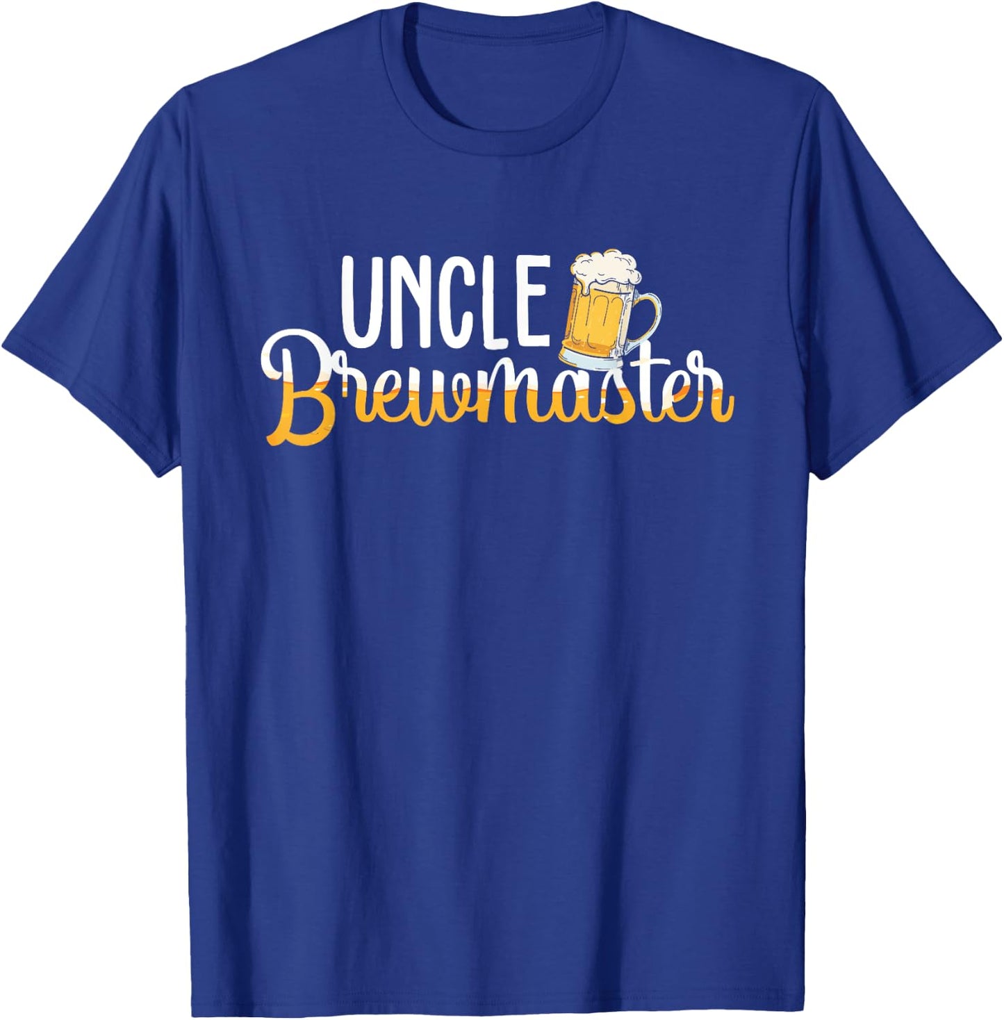 Uncle Brewmaster - Gifts For Beer Brewers Brewmaster Outfit T-Shirt - T-Shirt | Royal