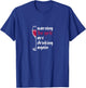 Warning The Girls Are Drinking Again Wine Glass Funny T-Shirt - T-Shirt | Royal