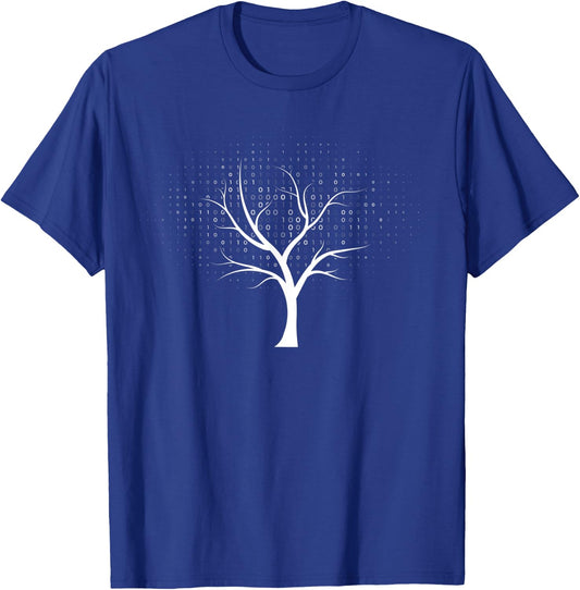 Binary Tree - Binary Tree T-Shirt - T-Shirt | Royal
