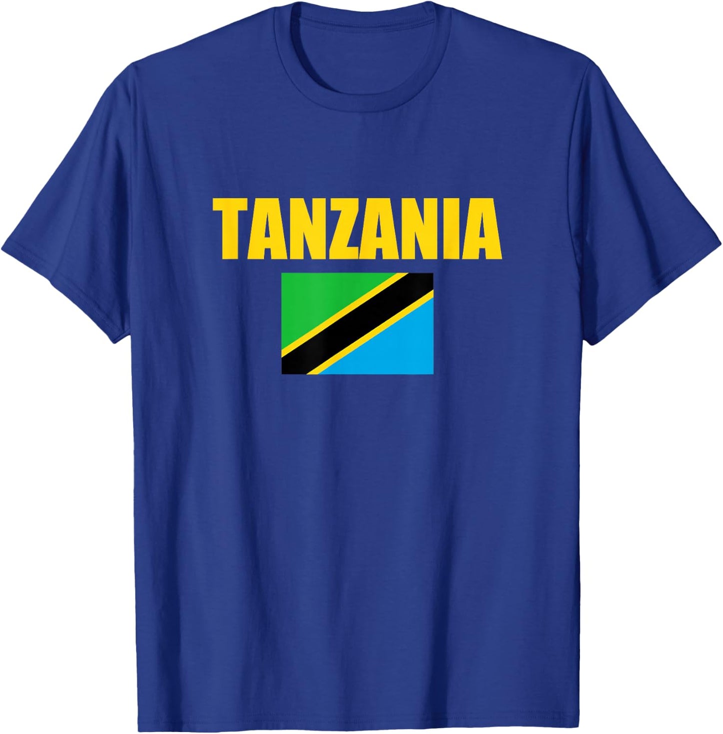 Tanzania Flag for real Patriots Tanzania T-Shirt - T-Shirt | Royal