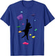 Cat Rock Climbing Art Women Kid Carabiner Bouldering T-Shirt - T-Shirt | Royal