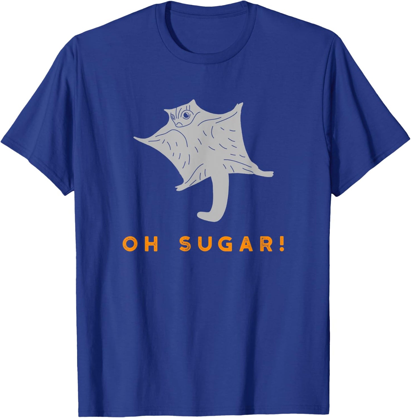 Oh Sugar! Funny Flying Sugar Glider Graphic T-Shirt - T-Shirt | Royal