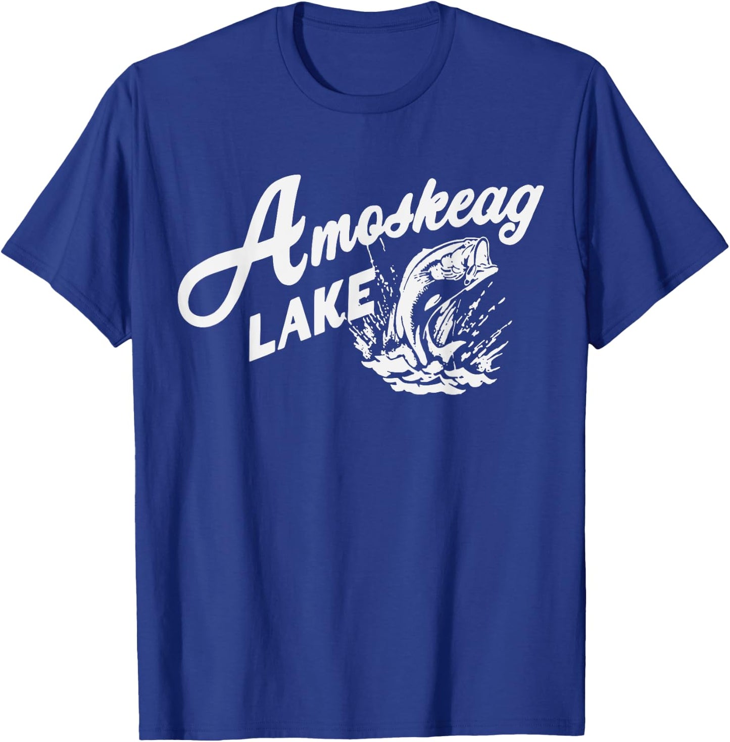 Amoskeag Lake T-Shirt - T-Shirt | Royal