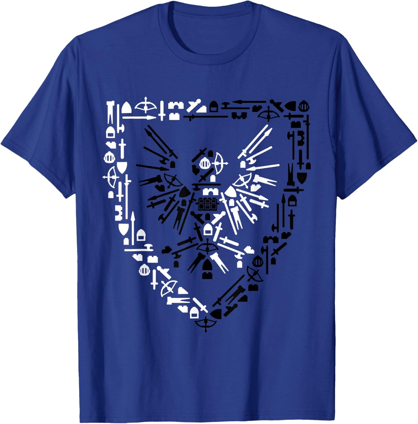 AFOL Black Falcons Castle shirt T-Shirt - T-Shirt | Royal