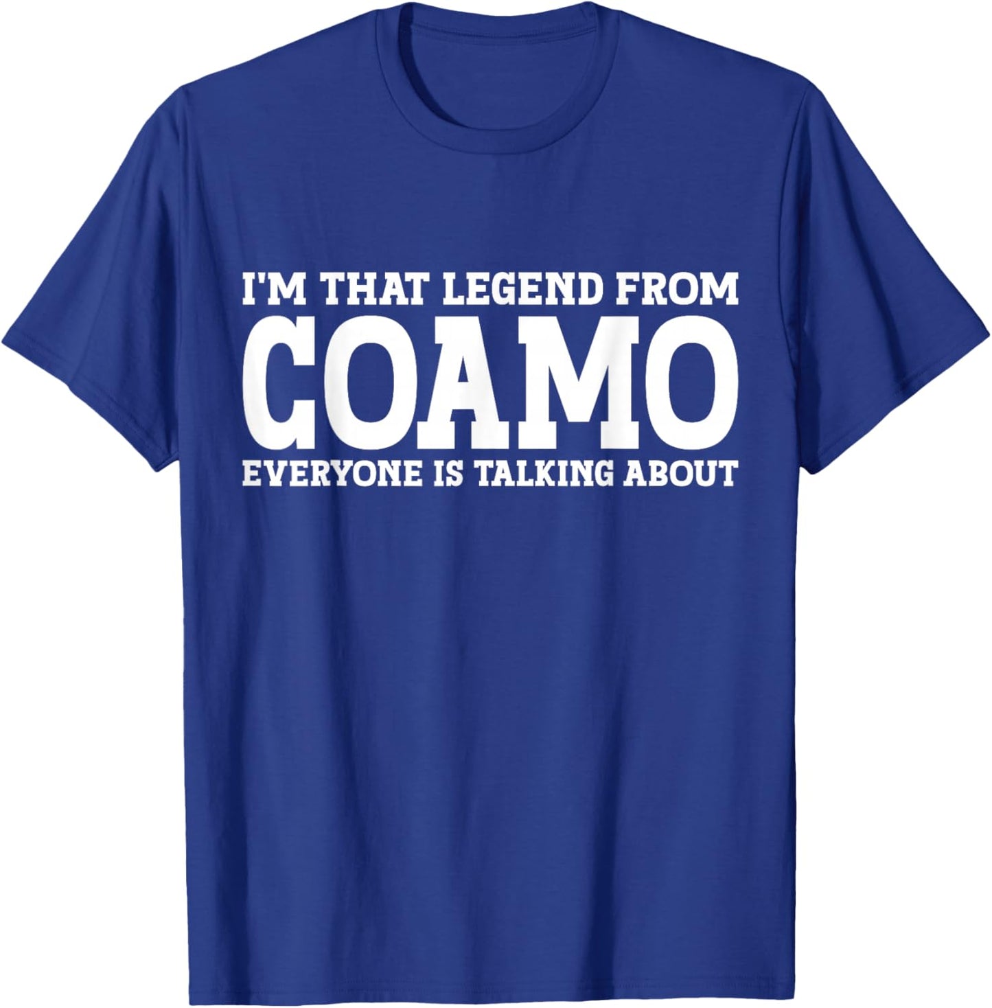 Coamo Hometown PR Puerto Rico Home Roots Funny City Coamo T-Shirt - T-Shirt | Royal