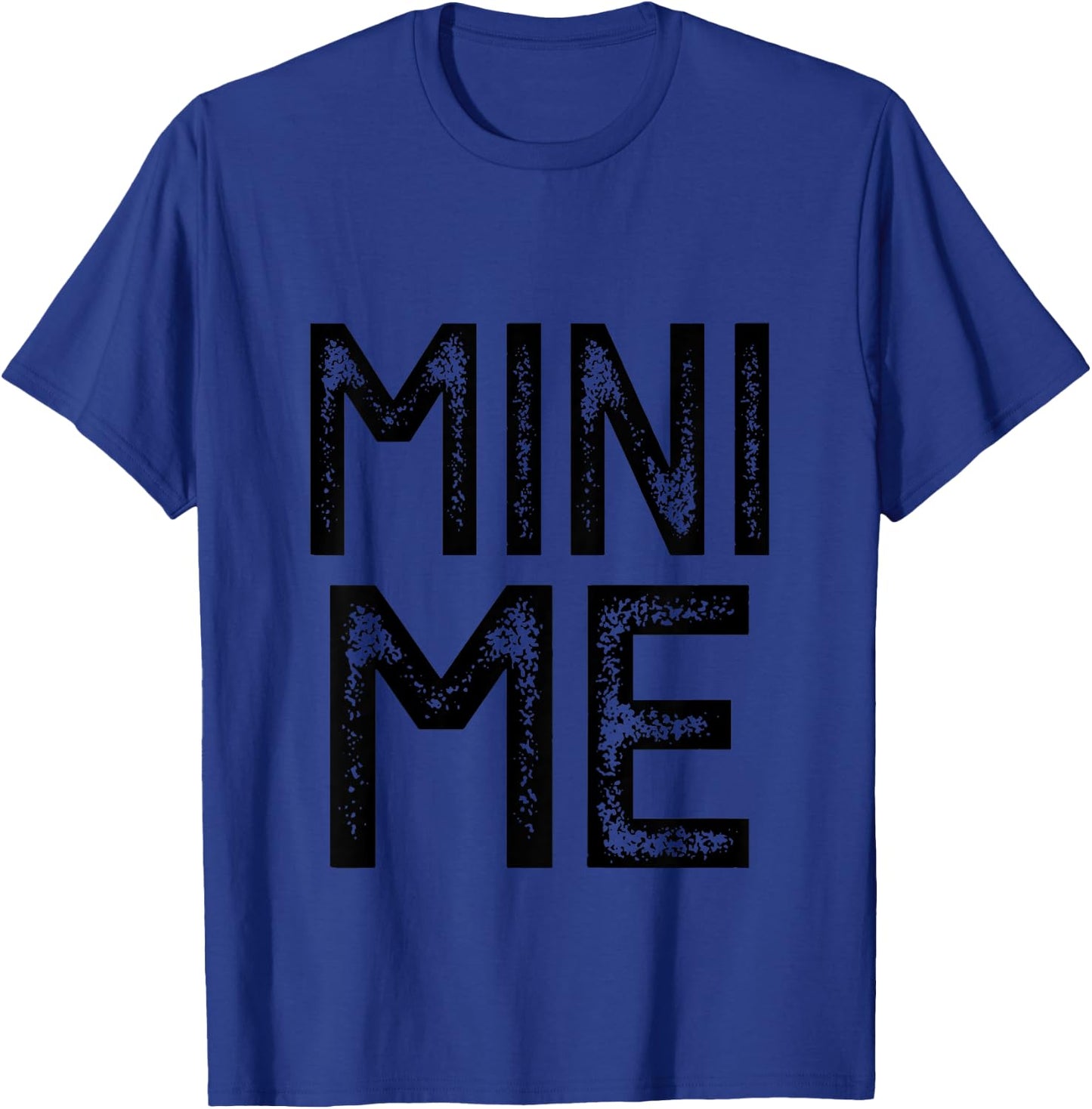 Mom Dad and Son Daughter Matching Funny Me & Mini Me Kids T-Shirt - T-Shirt | Royal