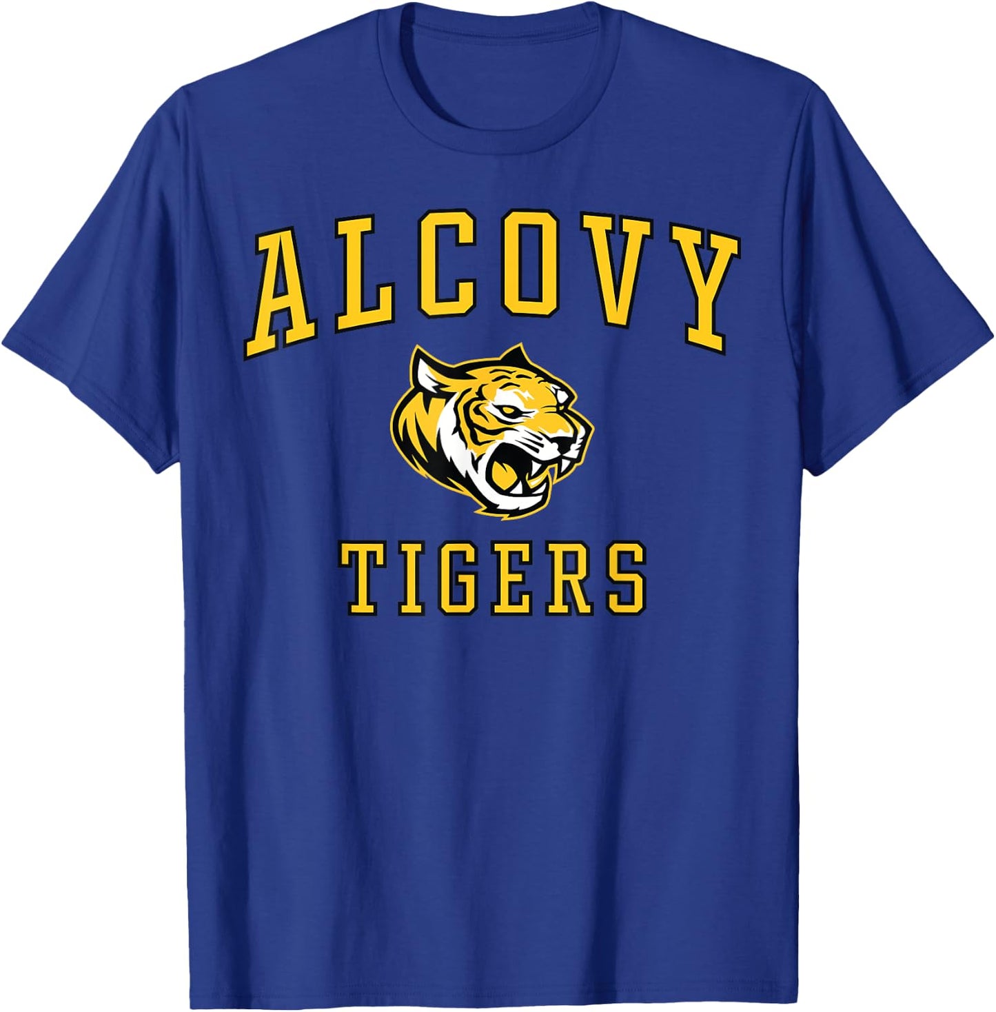 Alcovy High School Tigers T-Shirt - T-Shirt | Royal