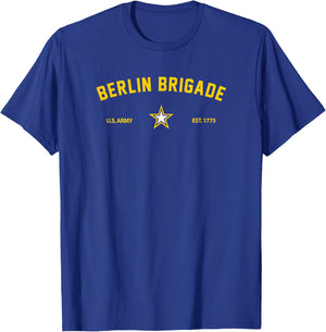 US Army Berlin Brigade T-Shirt - T-Shirt | Royal
