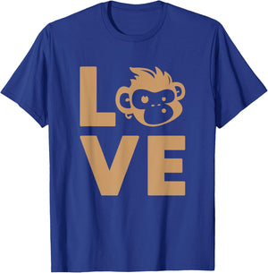 Love Monkey T-Shirt - T-Shirt | Royal