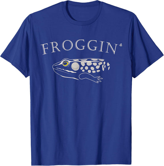Top-water Frog Fishing Lures Largemouth Smallmouth Fisherman T-Shirt - T-Shirt | Royal