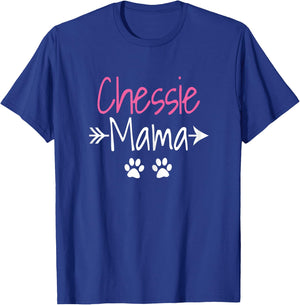 Chessie Mama Funny Chesapeake Bay Retriever Dog Mom T-Shirt - T-Shirt | Royal