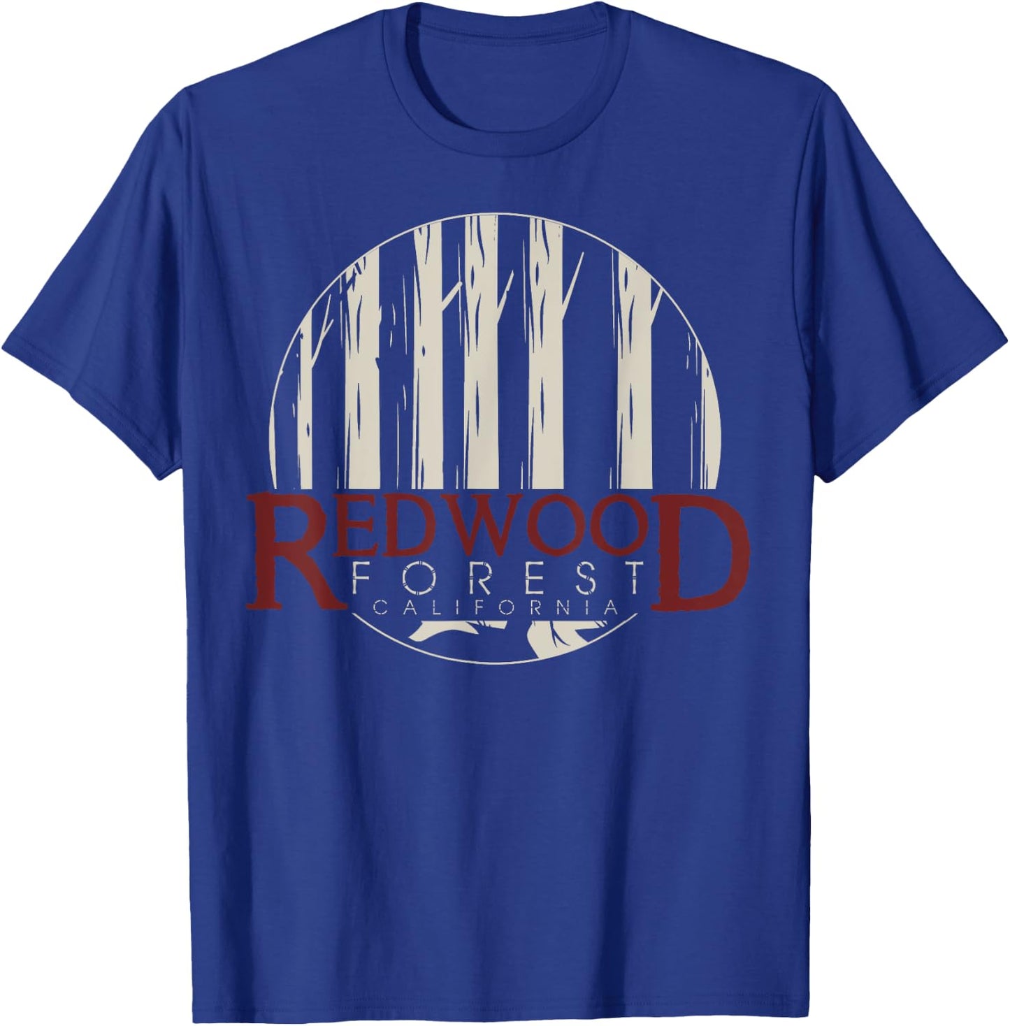 Redwood National Park Shirt, Redwood Forest US Nationalpark T-Shirt - T-Shirt | Royal