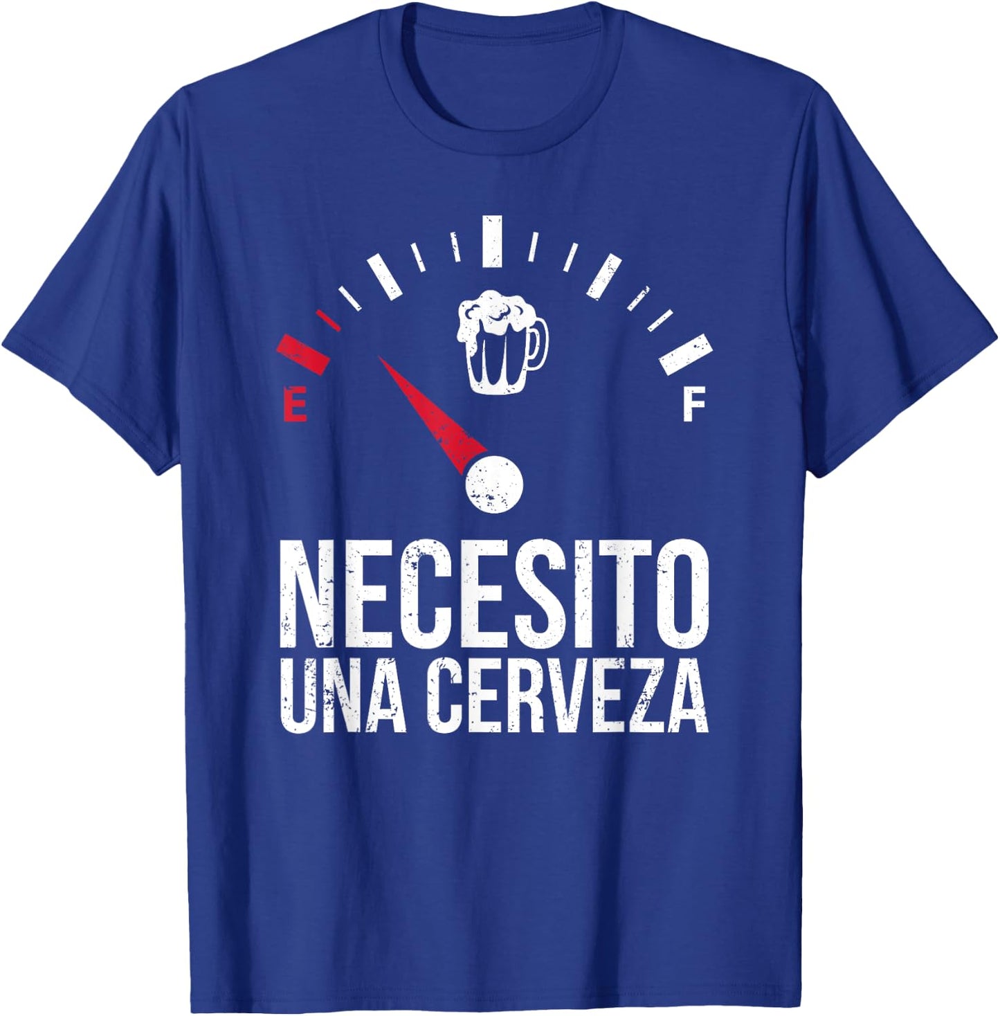 Funny I need a Beer Shirt, Necesito una cerveza, Speed T-Shirt - T-Shirt | Royal