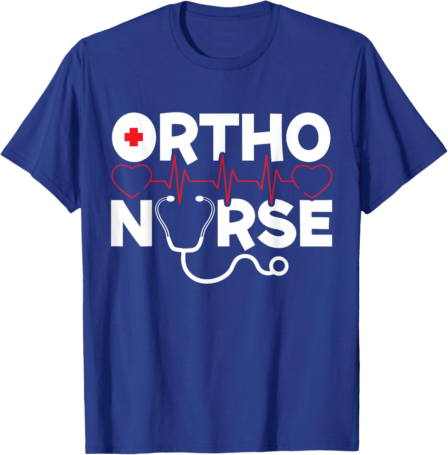 Ortho Nurse Registered RN Medical Orthopedic Nursing T-Shirt - T-Shirt | Royal