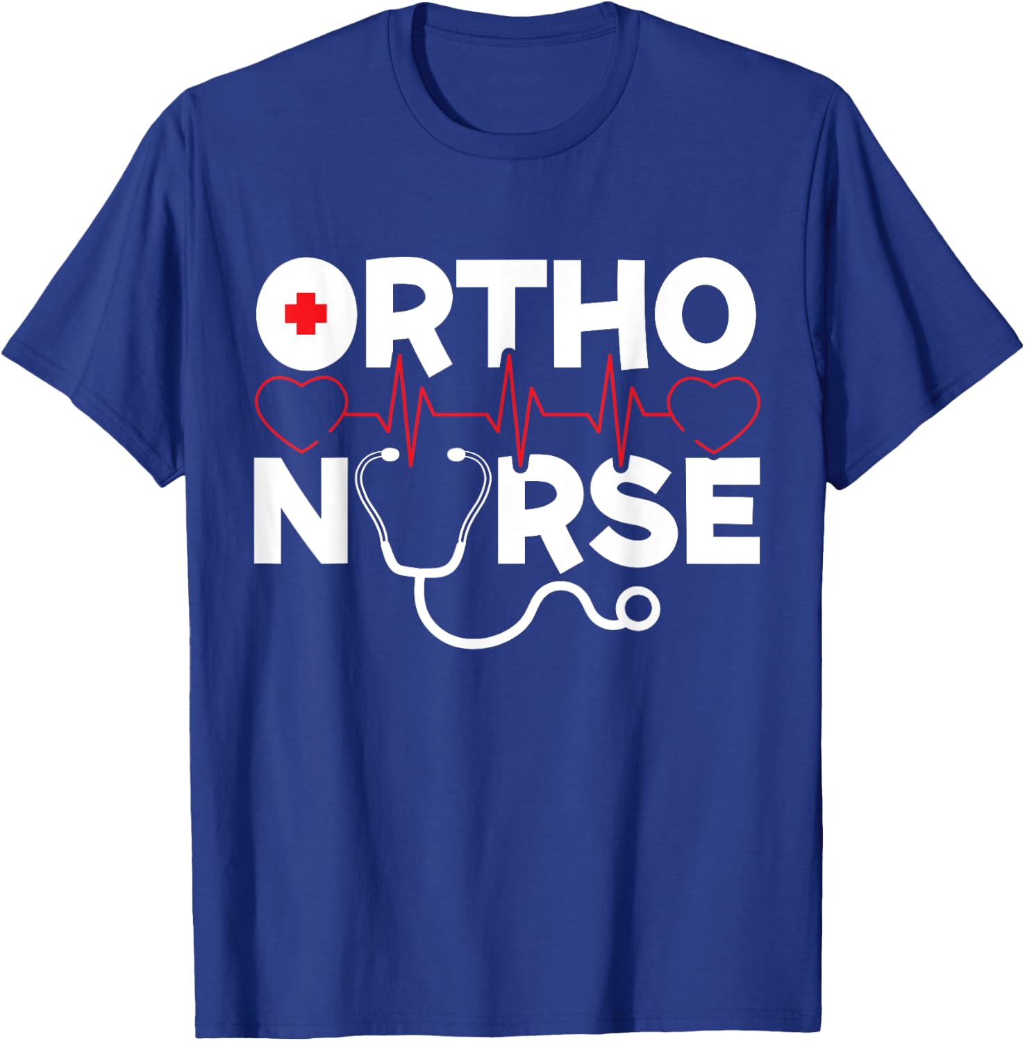 Ortho Nurse Registered RN Medical Orthopedic Nursing T-Shirt - T-Shirt | Royal