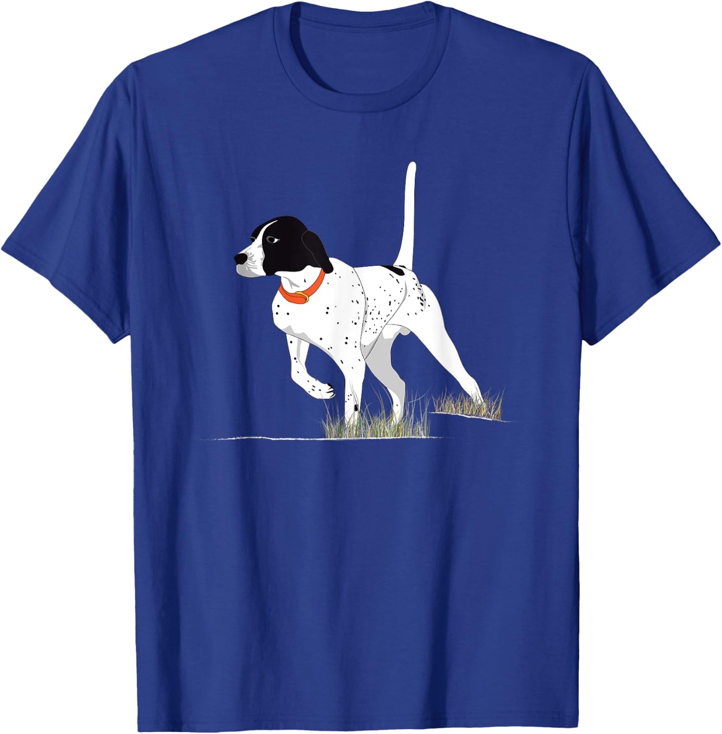 Bird Hunting for Hunter Men English Pointer Dog Graphic T-Shirt - T-Shirt | Royal