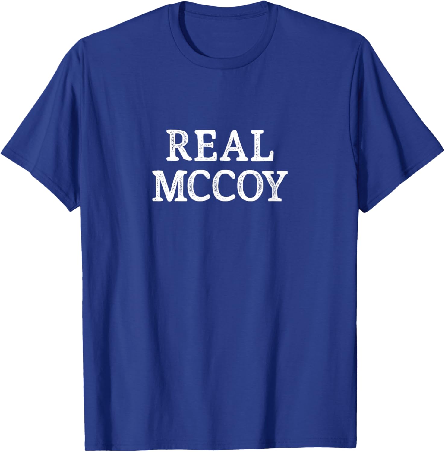 Real Mccoy - Vintage Style T-Shirt - T-Shirt | Royal