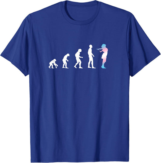 Male to Female Evolution - Transgender CSD Trans T-Shirt - T-Shirt | Royal