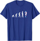 Male to Female Evolution - Transgender CSD Trans T-Shirt - T-Shirt | Royal