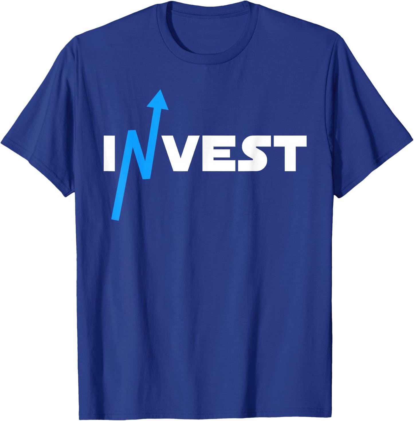 Invest Capitalism Investment Bull Market Trading Day Gift T-Shirt - T-Shirt | Royal