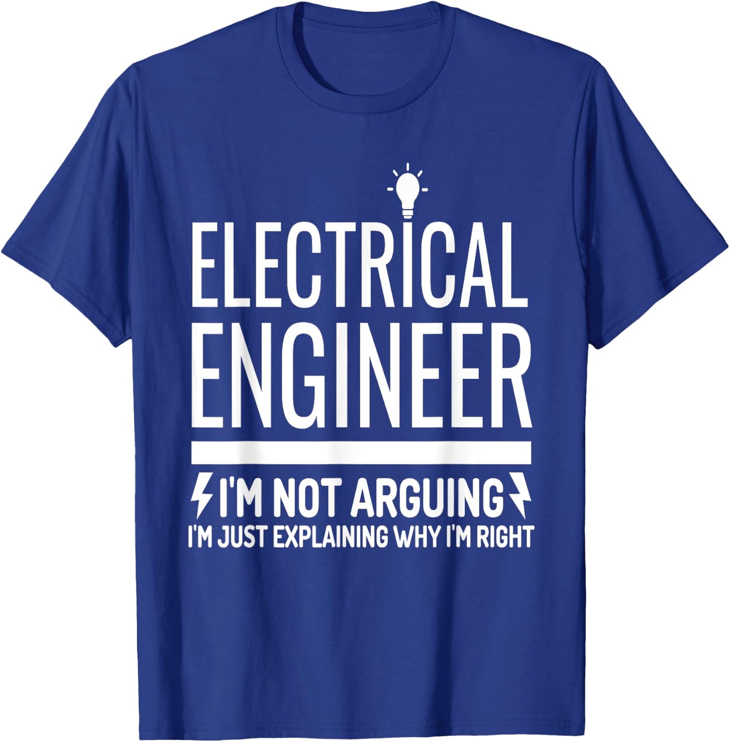 Funny Electrical Engineer Gift Electronics Engineering 2024 T-Shirt - T-Shirt | Royal