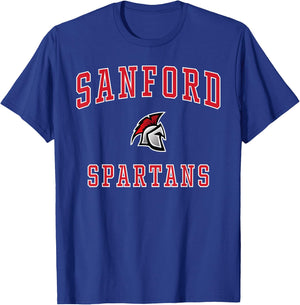 Sanford High School Spartans T-Shirt - T-Shirt | Royal