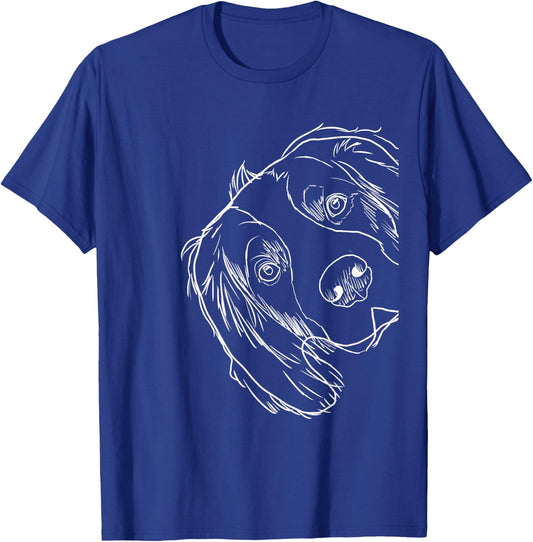 Funny Dog Welsh Springer Spaniel Women Kids T-Shirt - T-Shirt | Royal