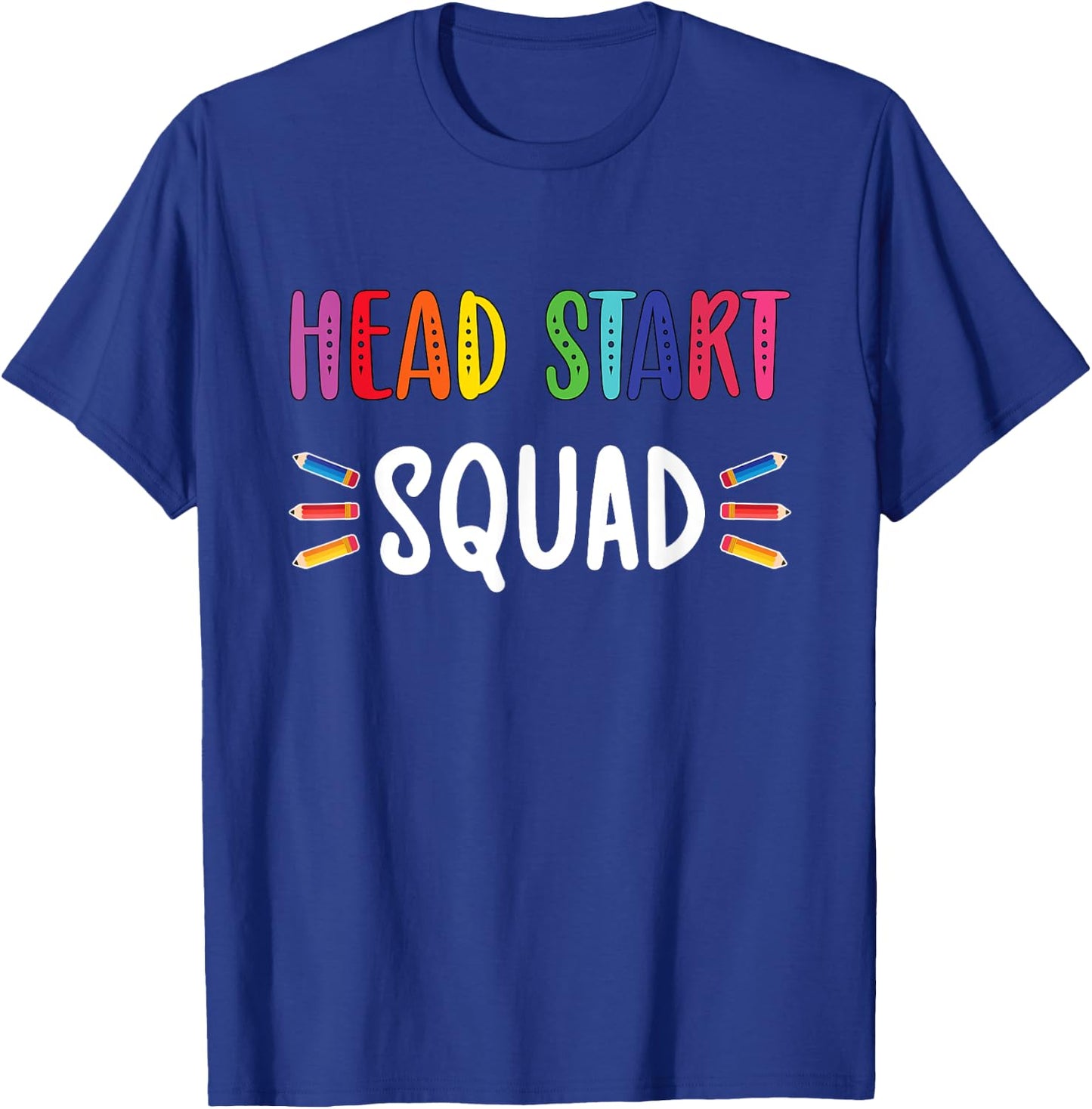 Head Start Squad Early Childhood Educator Head Start Crew T-Shirt - T-Shirt | Royal