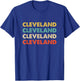 Cleveland T-Shirt - T-Shirt | Royal