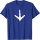 Wild Turkey Footprint Long Beard Tom Gobbler Track T-Shirt - T-Shirt | Royal