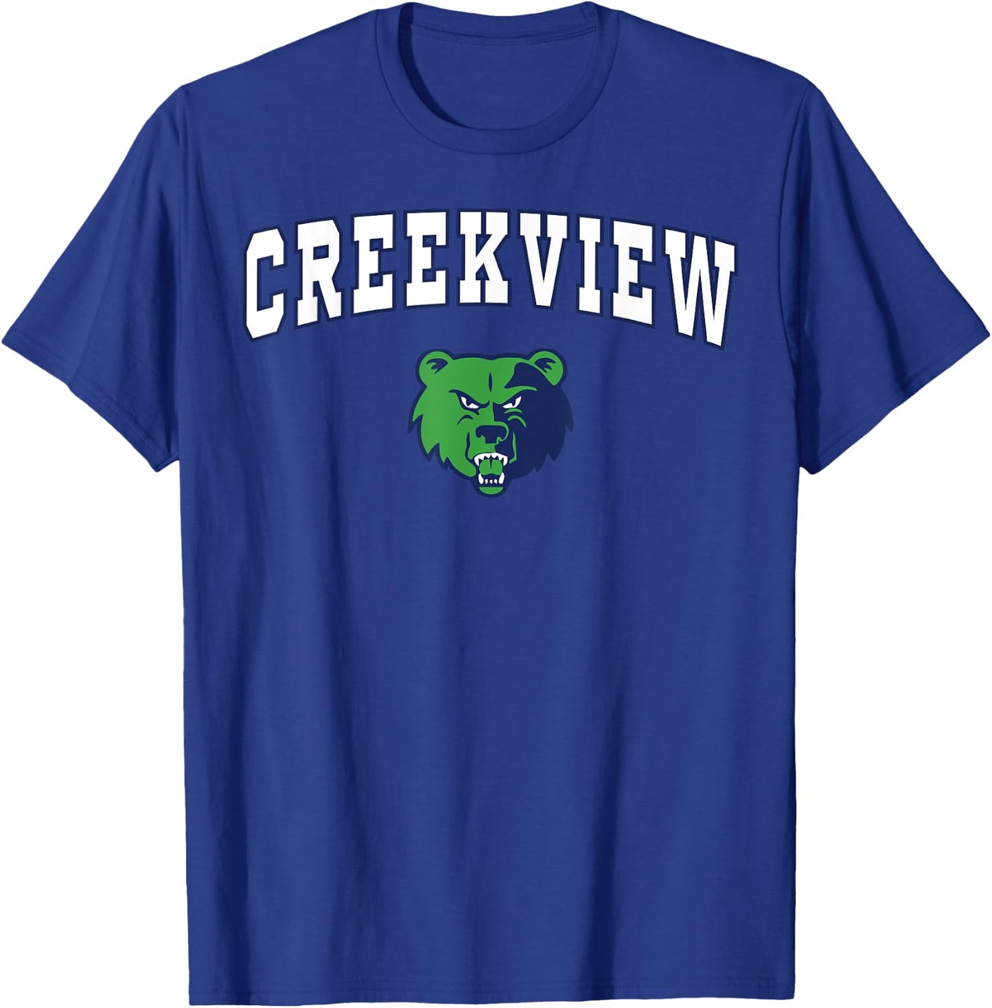 Creekview High School Grizzlies T-Shirt - T-Shirt | Royal