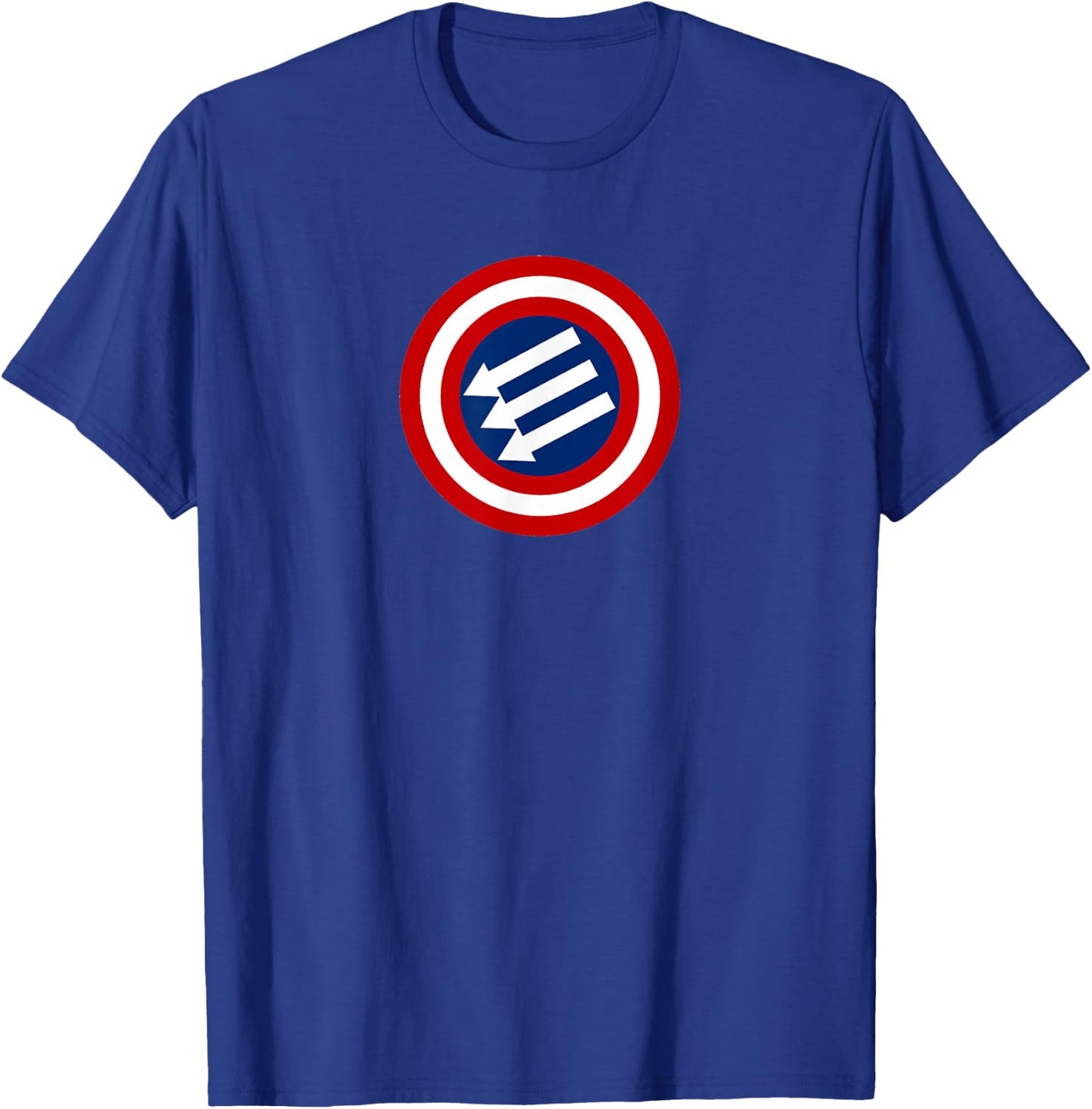 Three Arrows Iron Front T-Shirt - T-Shirt | Royal