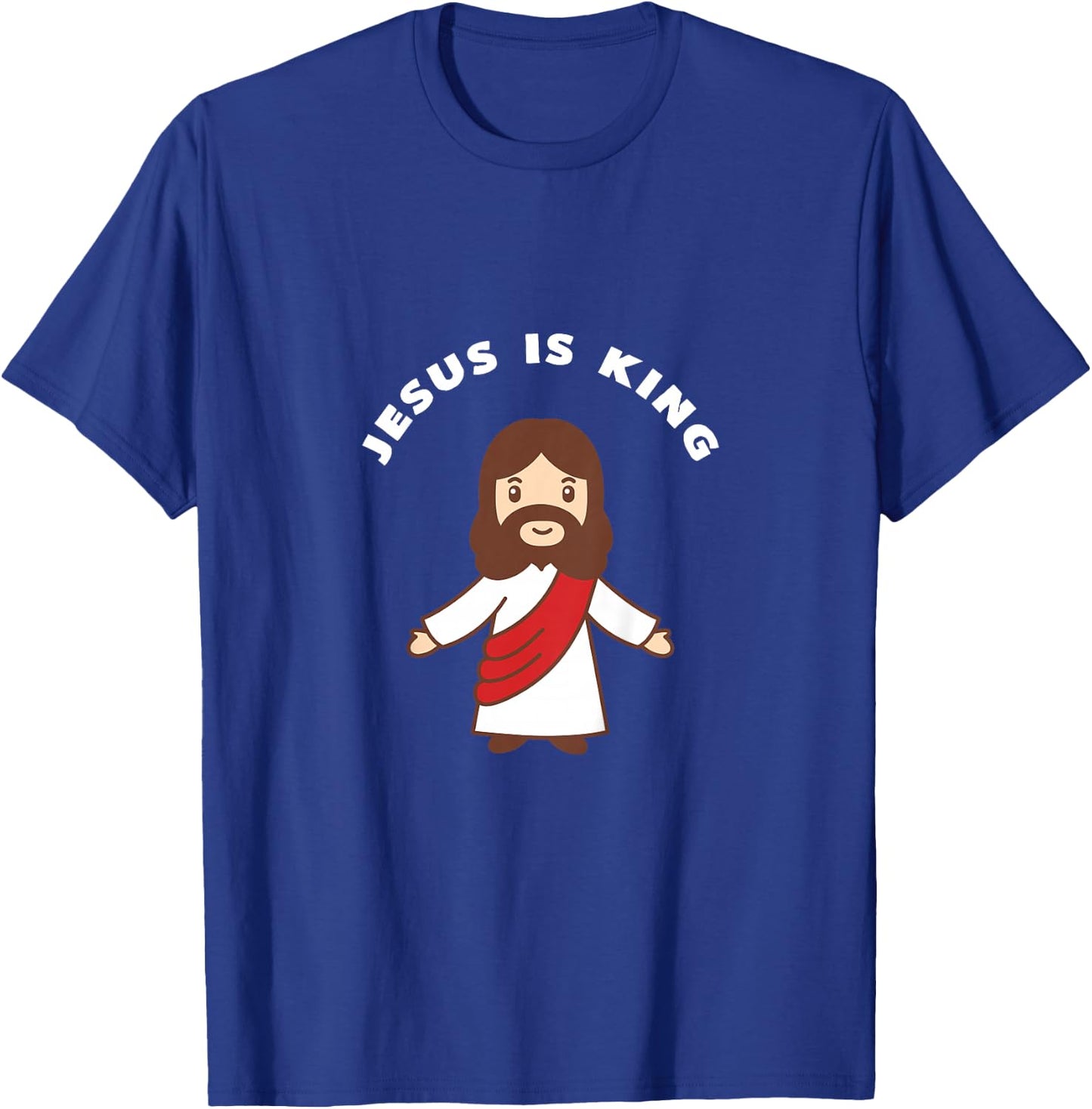 Kids Jesus Is King T-Shirt - T-Shirt | Royal
