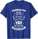 Married for 26 Years 26th Anniversary Gift Husband Wife T-Shirt - T-Shirt | Royal