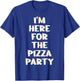 Pizza Slice Crust Neapolitan Pizzaiolo Deep-Dish Pizzeria T-Shirt - T-Shirt | Royal